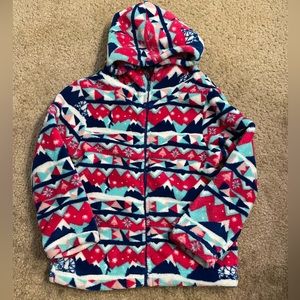 Bass Pro Shop Outdoor Kids Geometric Zip Up Jacket